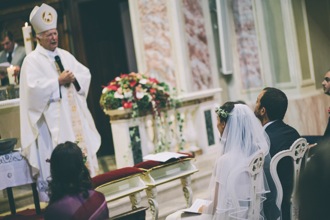 Венчание в церкв